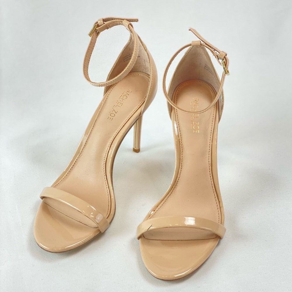 NWT-Rachel Zoe nude heel/sandals